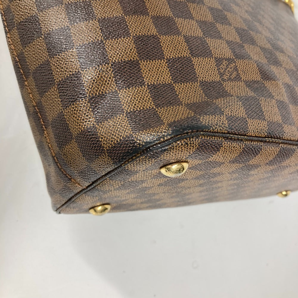 LOUIS VUITTON N63169 ダミエ ベルモント カバン ハンドバッグ トートバッグ 2WAYバッグ ショルダーバッグ ダミエキャンバス レディース ブラウン