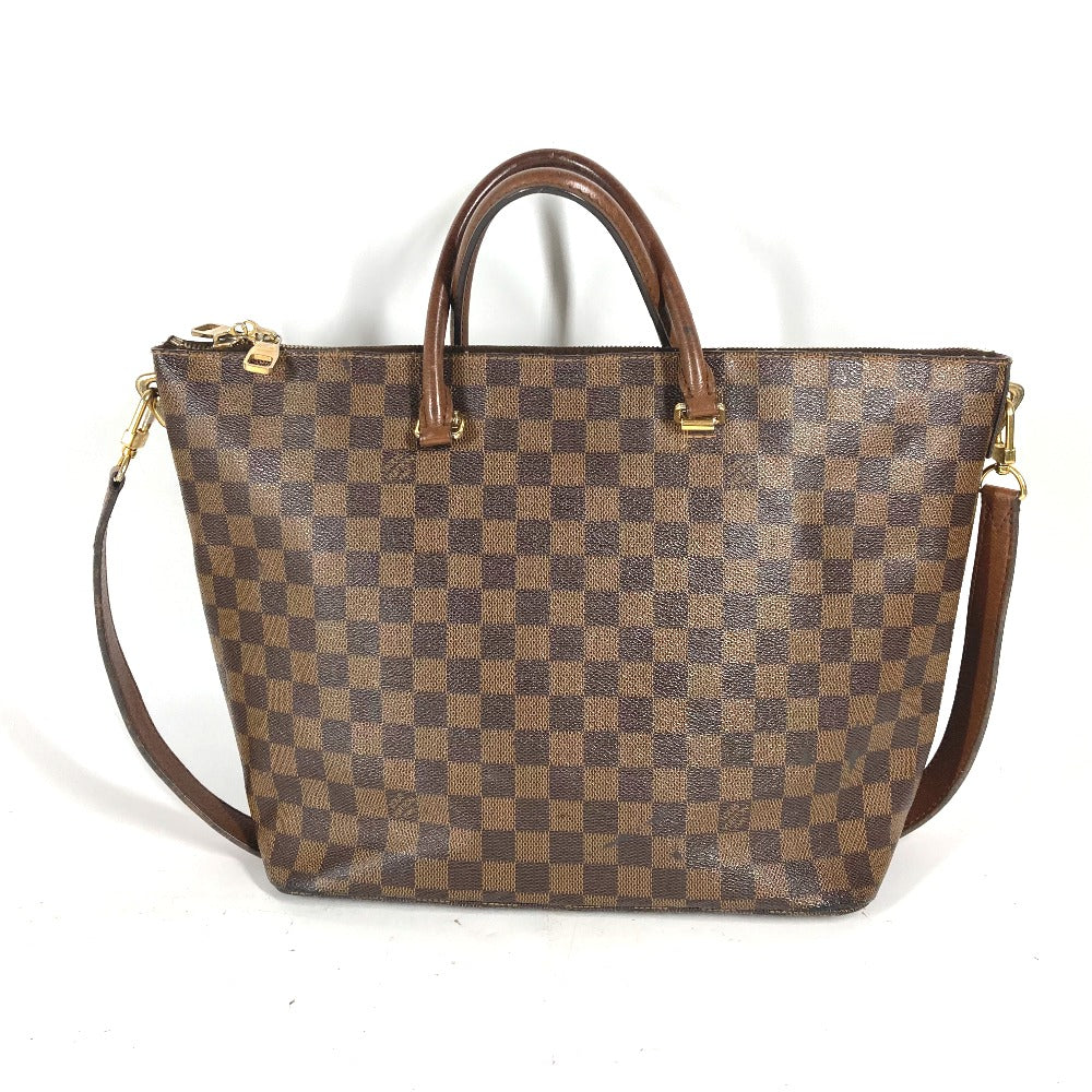 LOUIS VUITTON N63169 ダミエ ベルモント カバン ハンドバッグ トートバッグ 2WAYバッグ ショルダーバッグ ダミエキャンバス レディース ブラウン