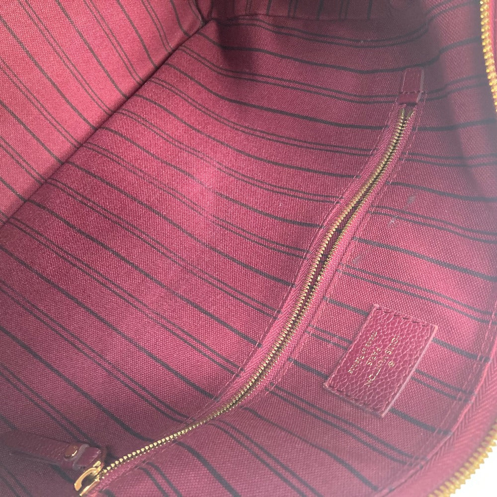 LOUIS VUITTON M40755 モノグラムアンプラント スピーディ・バンドリエール30 カバン ミニボストンバッグ ショルダーバッグ 斜め掛け ショルダーバッグ モノグラムアンプラントレザー レディース オロール ワインレッド