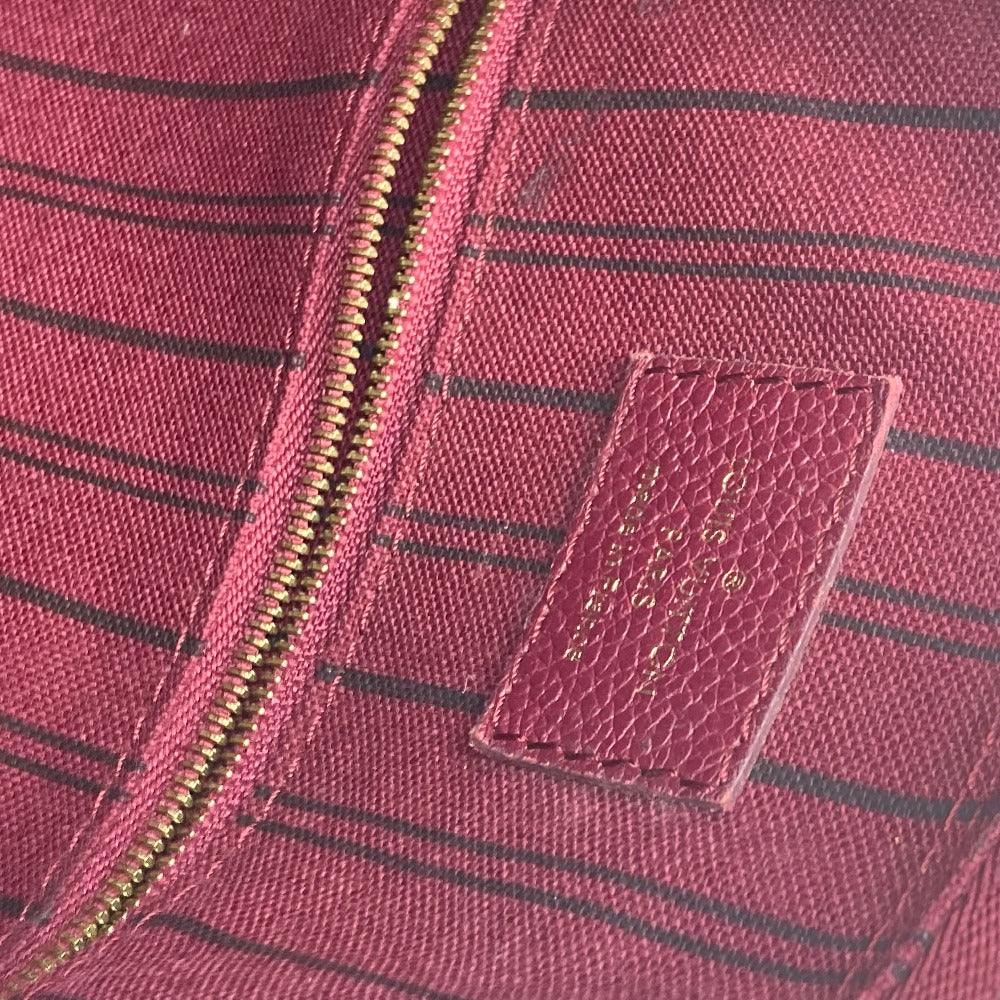 LOUIS VUITTON M40755 モノグラムアンプラント スピーディ・バンドリエール30 カバン ミニボストンバッグ ショルダーバッグ 斜め掛け ショルダーバッグ モノグラムアンプラントレザー レディース オロール ワインレッド