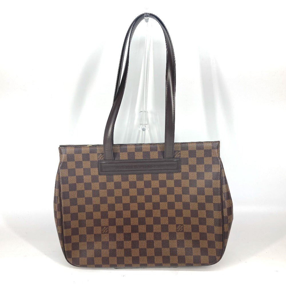 LOUIS VUITTON N51123 モノグラム パリオリPM ショルダーバッグ カバン 肩掛け トートバッグ ダミエキャンバス レディース エベヌ ブラウン