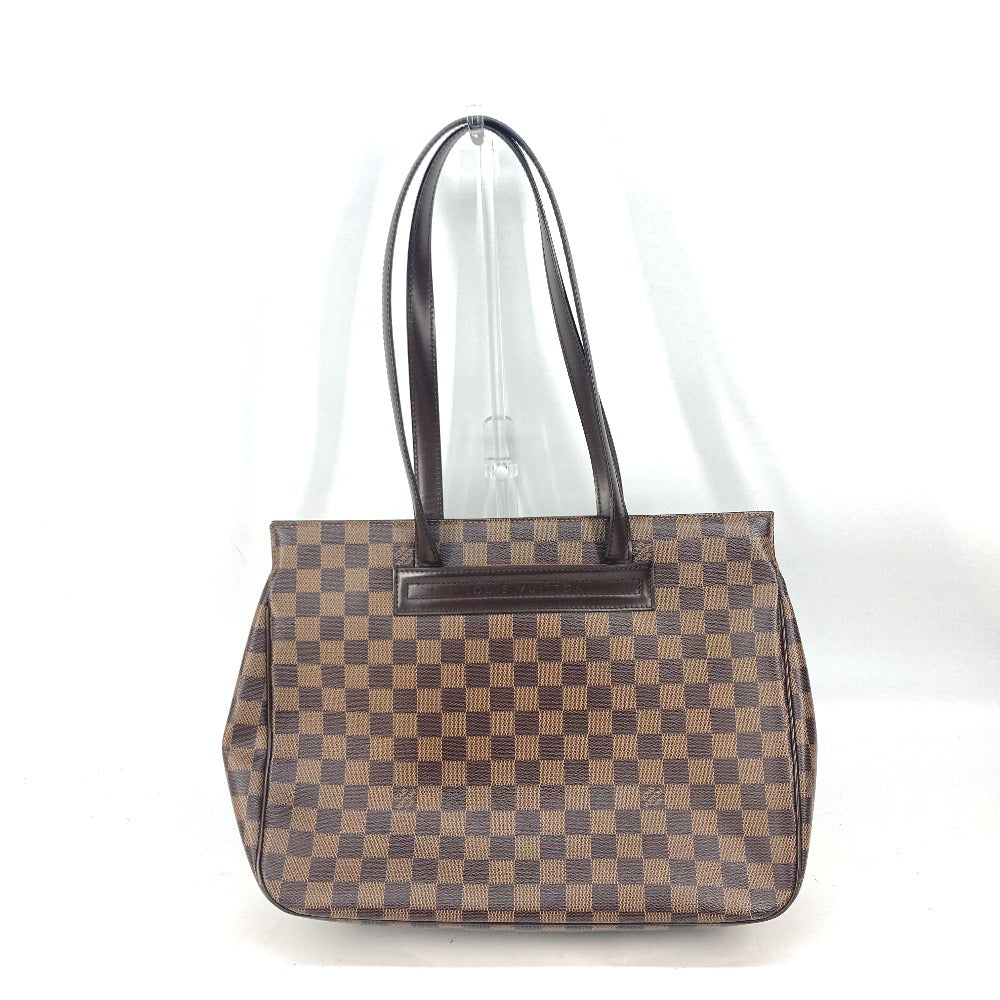 LOUIS VUITTON N51123 モノグラム パリオリPM ショルダーバッグ カバン 肩掛け トートバッグ ダミエキャンバス レディース エベヌ ブラウン