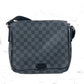 LOUIS VUITTON N41260 ダミエグラフィット ディストリクトPM 斜め掛け 肩掛け フラップ ショルダーバッグ ダミエグラフィットキャンバス メンズ ブラック
