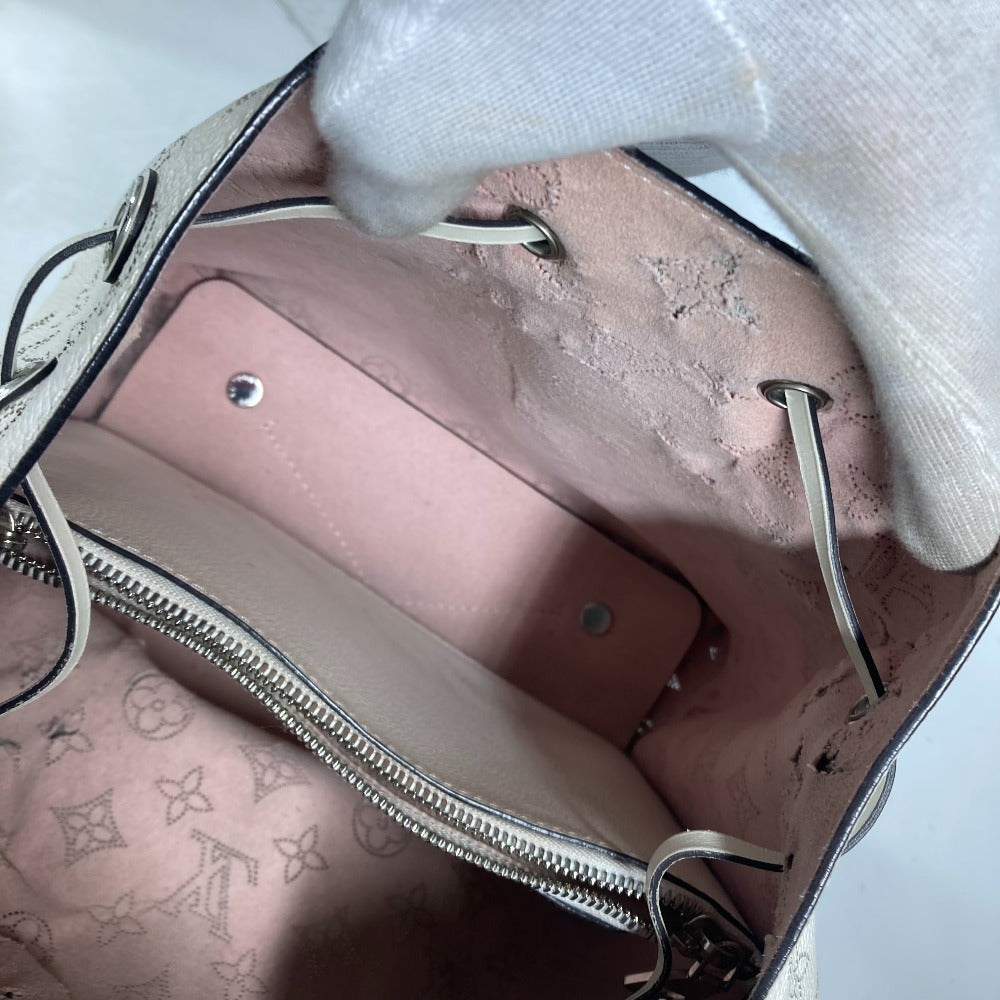 LOUIS VUITTON M58483 モノグラムマヒナ ムリア カバン 2WAYバッグ 斜め掛け ハンドバッグ ショルダーバッグ モノグラムマヒナレザー レディース ブロン ホワイト