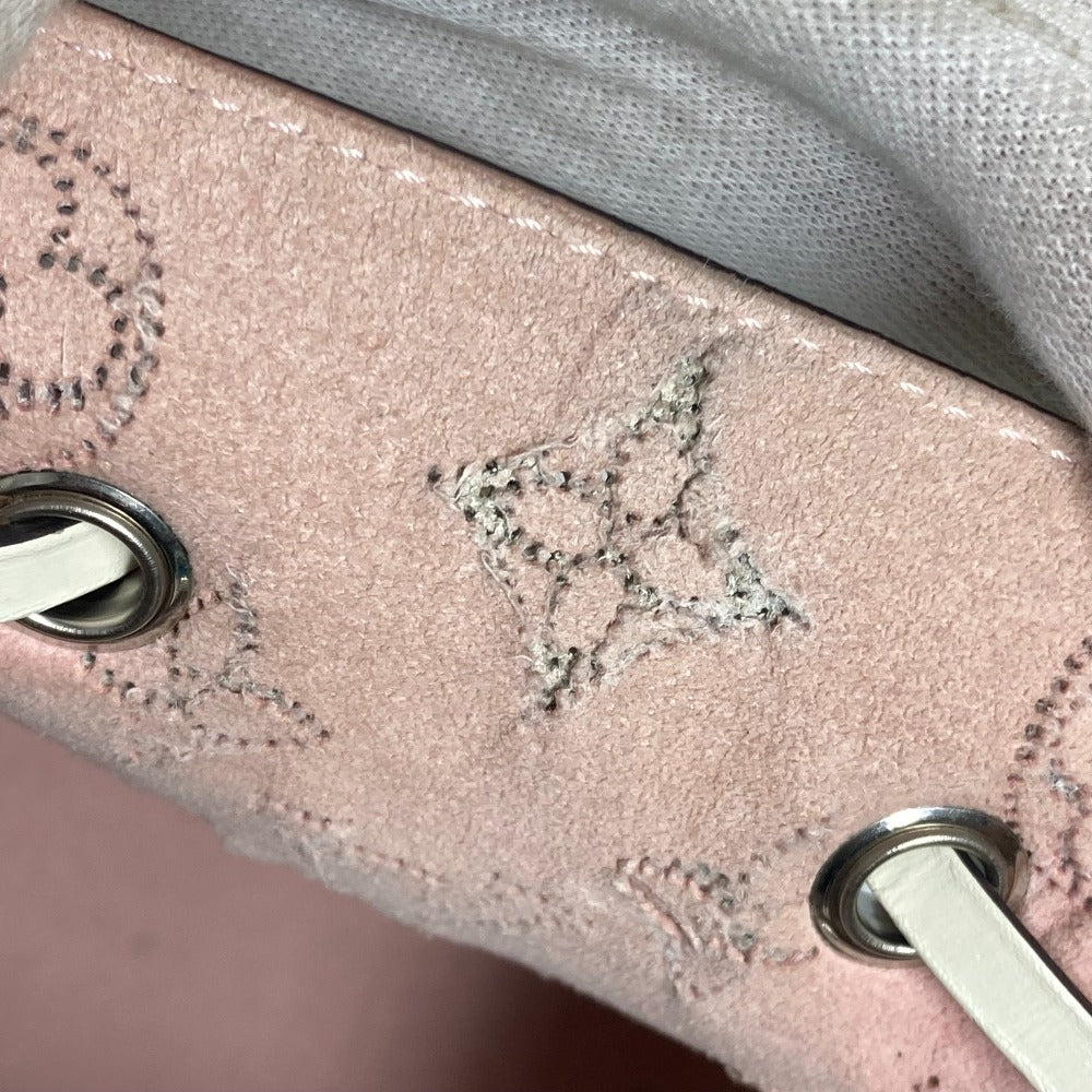 LOUIS VUITTON M58483 モノグラムマヒナ ムリア カバン 2WAYバッグ 斜め掛け ハンドバッグ ショルダーバッグ モノグラムマヒナレザー レディース ブロン ホワイト