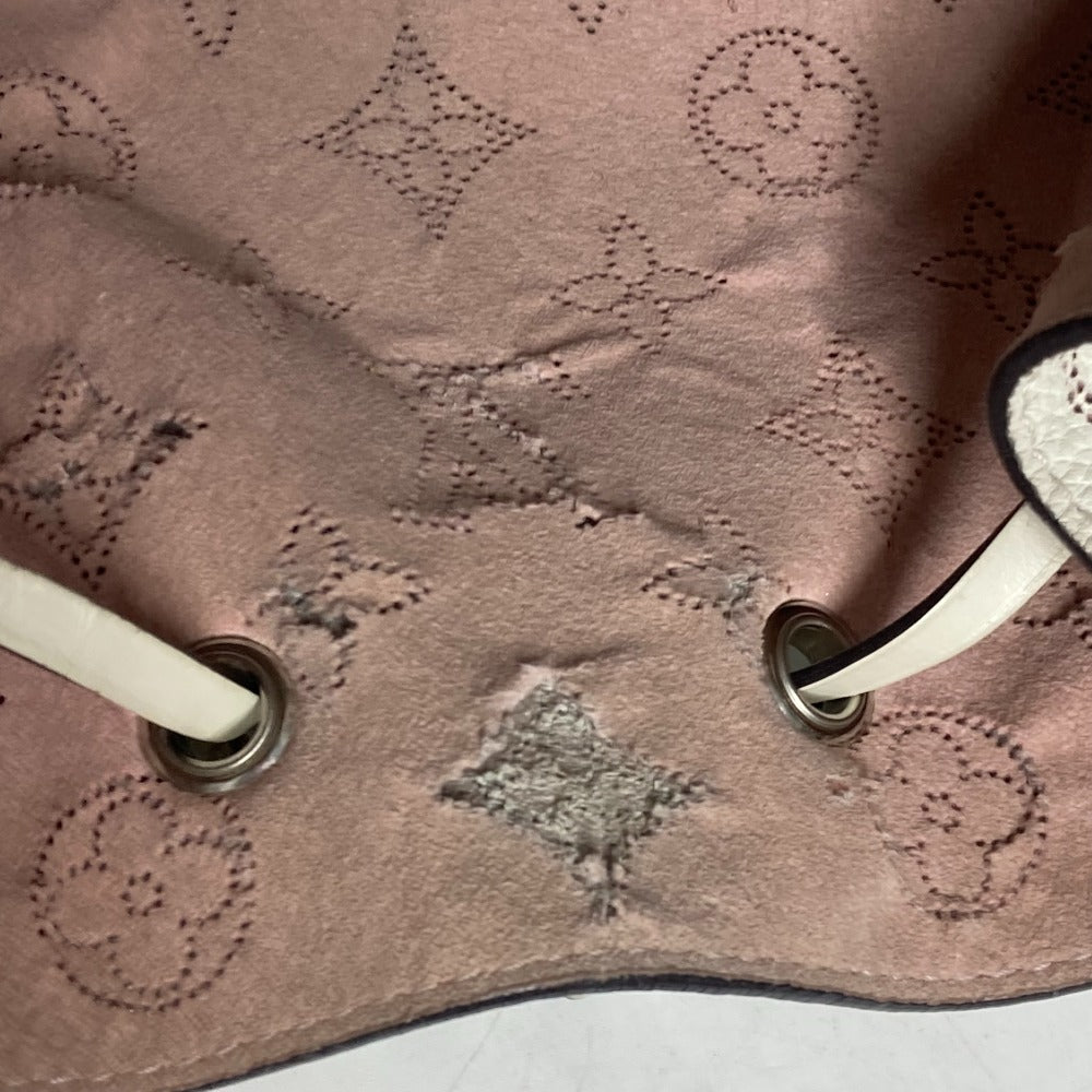 LOUIS VUITTON M58483 モノグラムマヒナ ムリア カバン 2WAYバッグ 斜め掛け ハンドバッグ ショルダーバッグ モノグラムマヒナレザー レディース ブロン ホワイト