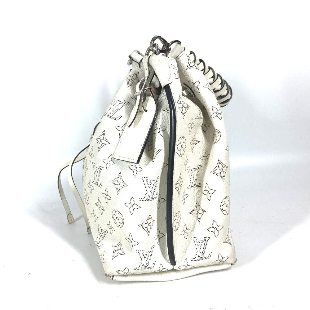 LOUIS VUITTON M58483 モノグラムマヒナ ムリア カバン 2WAYバッグ 斜め掛け ハンドバッグ ショルダーバッグ モノグラムマヒナレザー レディース ブロン ホワイト