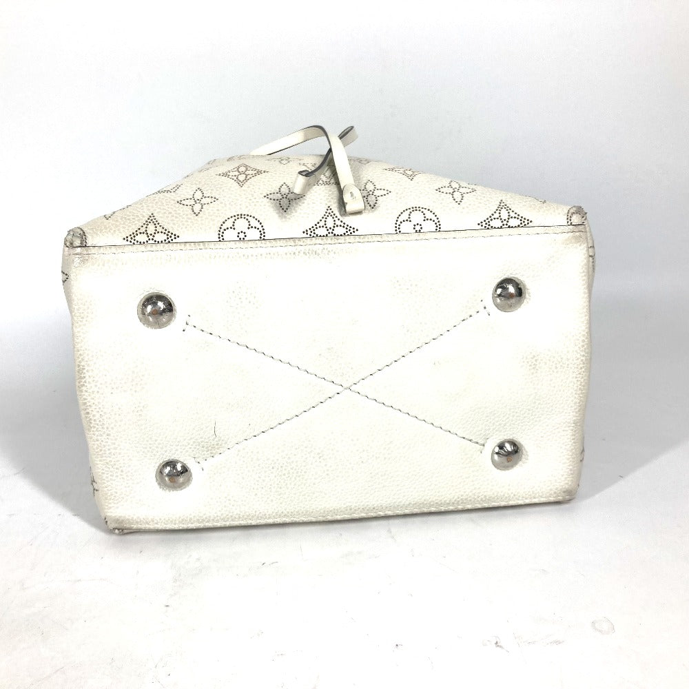 LOUIS VUITTON M58483 モノグラムマヒナ ムリア カバン 2WAYバッグ 斜め掛け ハンドバッグ ショルダーバッグ モノグラムマヒナレザー レディース ブロン ホワイト