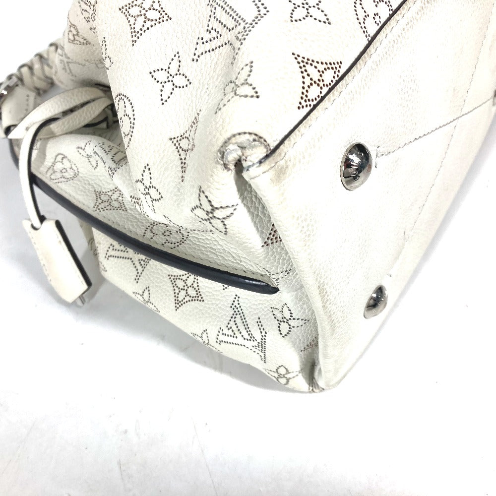 LOUIS VUITTON M58483 モノグラムマヒナ ムリア カバン 2WAYバッグ 斜め掛け ハンドバッグ ショルダーバッグ モノグラムマヒナレザー レディース ブロン ホワイト