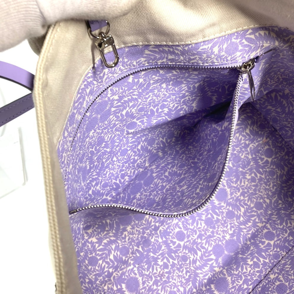 LOUIS VUITTON M94500 サマーコレクション カバMM Wジップ 斜め掛けバック 肩掛けバック カバン バック ショルダーバッグ レザー/キャンバス レディース リラ パープル