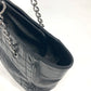CHANEL Camellia No. 5 Icon Chocolate Bar Shoulder Bag, Tote Bag, Chain Bag, Leather, Women's, Black