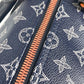 LOUIS VUITTON M43684 モノグラムインク アップサイドダウン キーポルバンドリエール50 ハンドバッグ カバン トラベルバッグ ボストンバッグ モノグラムキャンバス ユニセックス ネイビー