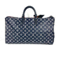 LOUIS VUITTON M43684 モノグラムインク アップサイドダウン キーポルバンドリエール50 ハンドバッグ カバン トラベルバッグ ボストンバッグ モノグラムキャンバス ユニセックス ネイビー