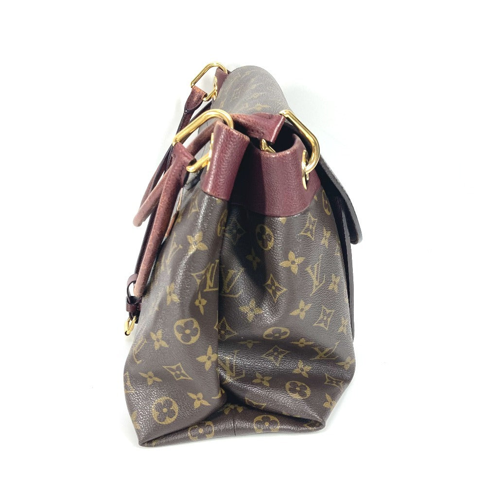 LOUIS VUITTON M40579 Monogram Olympe Shoulder Tote Bag, Flap Shoulder Bag, Monogram Canvas, Unisex, Brown