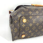 LOUIS VUITTON M40579 Monogram Olympe Shoulder Tote Bag, Flap Shoulder Bag, Monogram Canvas, Unisex, Brown