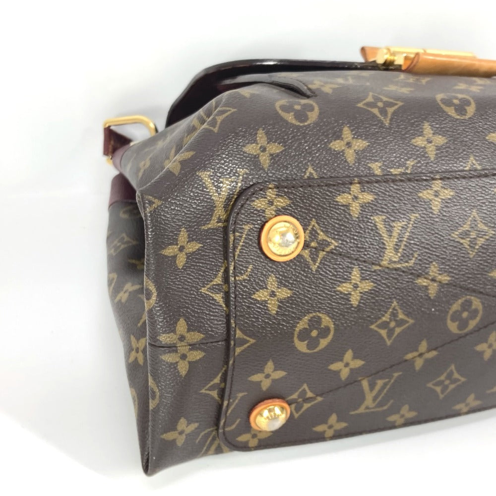 LOUIS VUITTON M40579 Monogram Olympe Shoulder Tote Bag, Flap Shoulder Bag, Monogram Canvas, Unisex, Brown