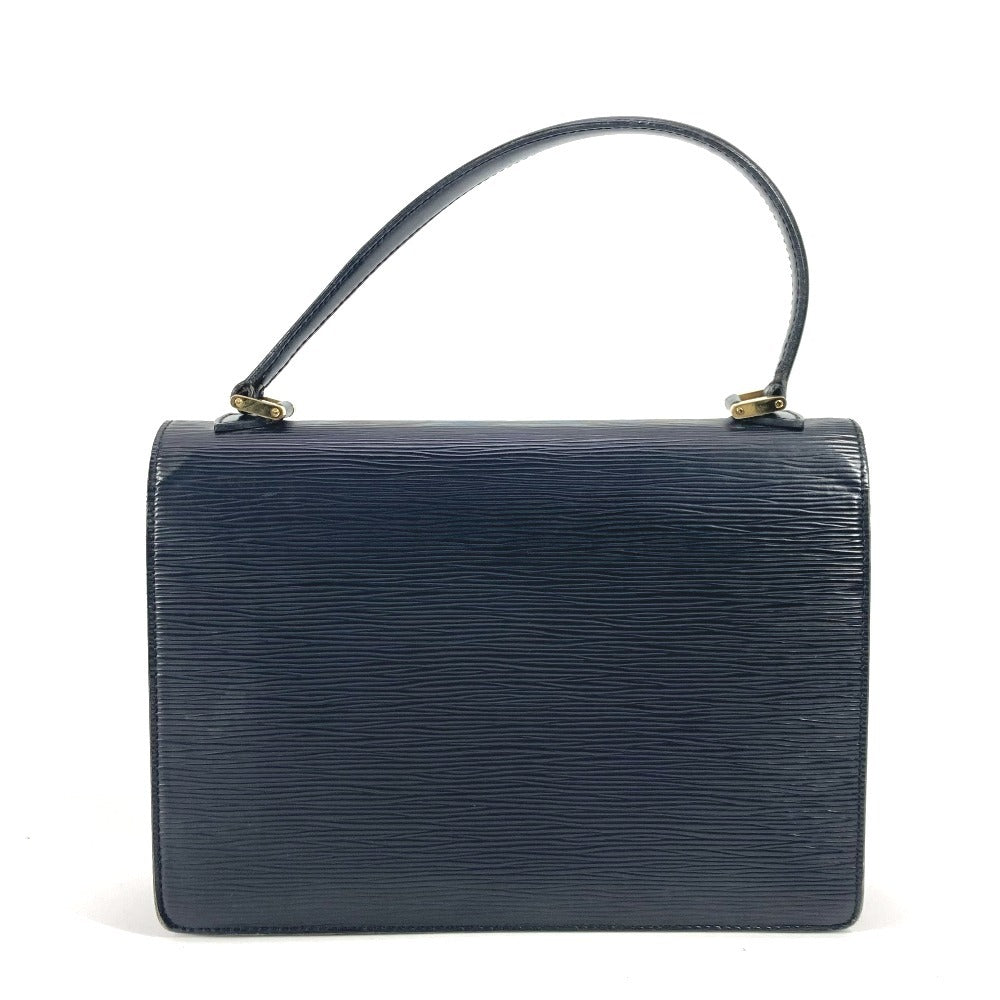 LOUIS VUITTON M52132 エピ コンコルド カバン ビジネスバッグ フラップ ハンドバッグ エピレザー レディース ノワール ブラック