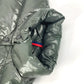 MONCLER ロゴ ワッペン アパレル ダウン ベスト アウター ダウンベスト ナイロン レディース カーキ