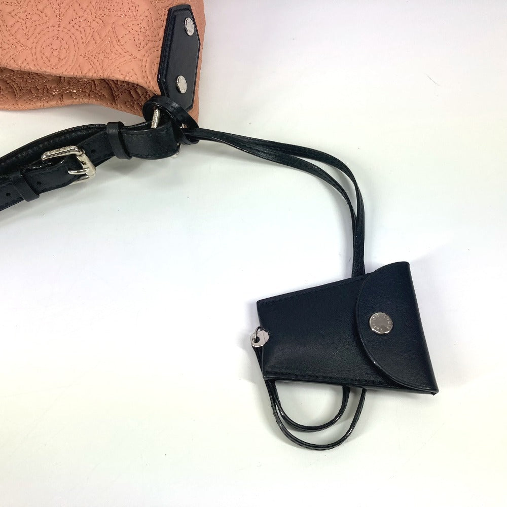 LOUIS VUITTON M94289 モノグラムアンティア ホーボーPM トートバッグ カバン 肩掛け ショルダーバッグ モノグラムアンティアレザー レディース ローズ ピンク