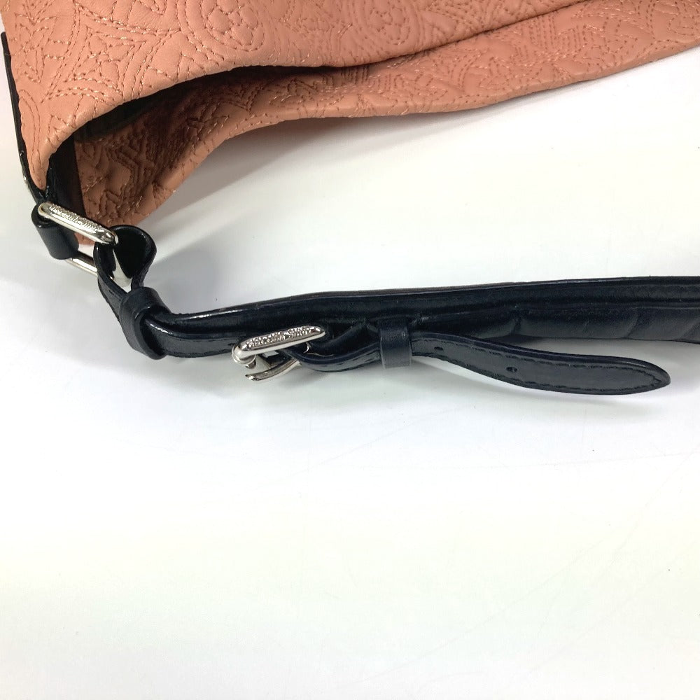 LOUIS VUITTON M94289 モノグラムアンティア ホーボーPM トートバッグ カバン 肩掛け ショルダーバッグ モノグラムアンティアレザー レディース ローズ ピンク