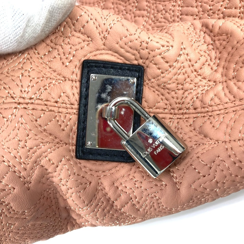 LOUIS VUITTON M94289 モノグラムアンティア ホーボーPM トートバッグ カバン 肩掛け ショルダーバッグ モノグラムアンティアレザー レディース ローズ ピンク