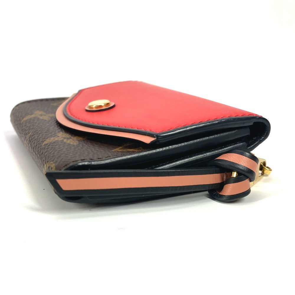 LOUIS VUITTON M63904 モノグラム ポルトフォイユ チュイルリー コンパクト コンパクトウォレット 財布 3つ折り財布 モノグラムキャンバス レディース レッド