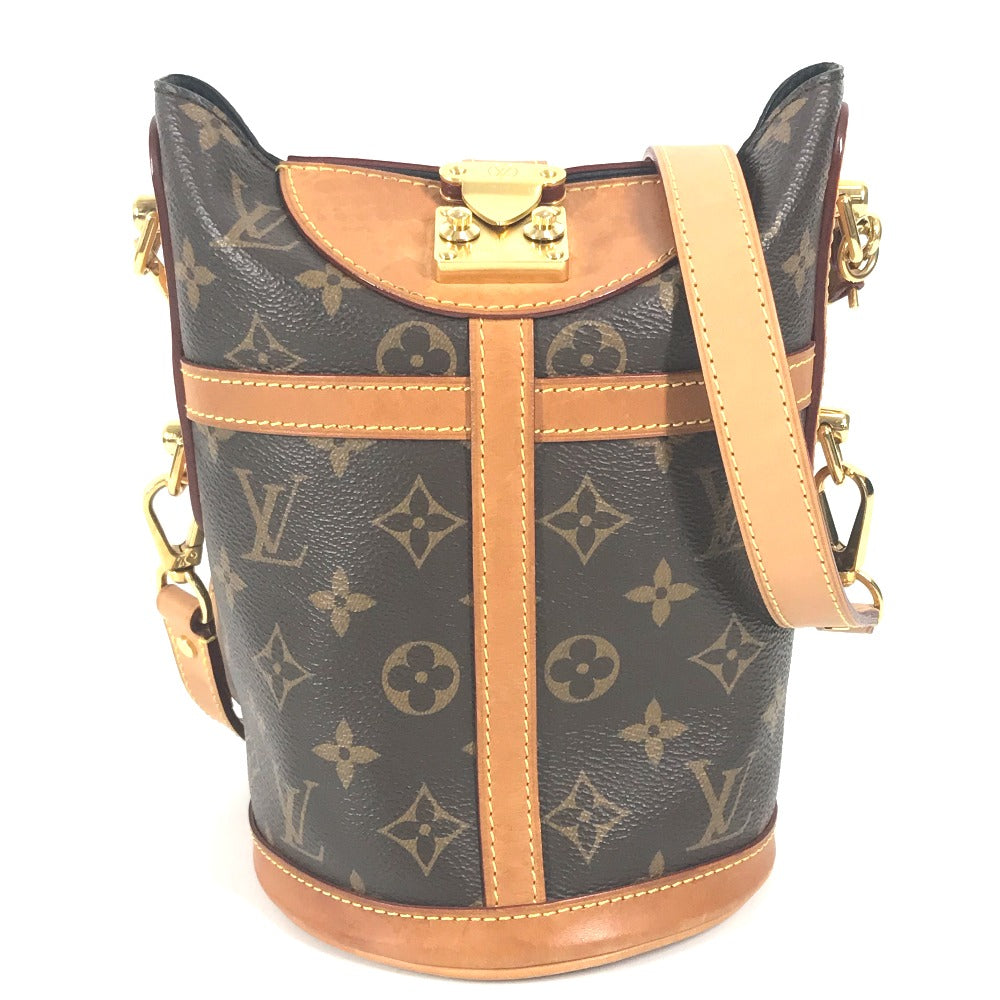 LOUIS VUITTON M43587 Monogram Duffel bag Bag 2WAY Bag Pochette Hand Bag Shoulder Bag MonogramCanvas Brown Used