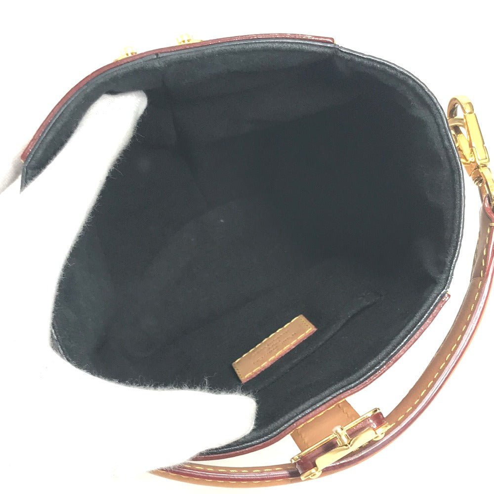 LOUIS VUITTON M43587 Monogram Duffel bag Bag 2WAY Bag Pochette Hand Bag Shoulder Bag MonogramCanvas Brown Used