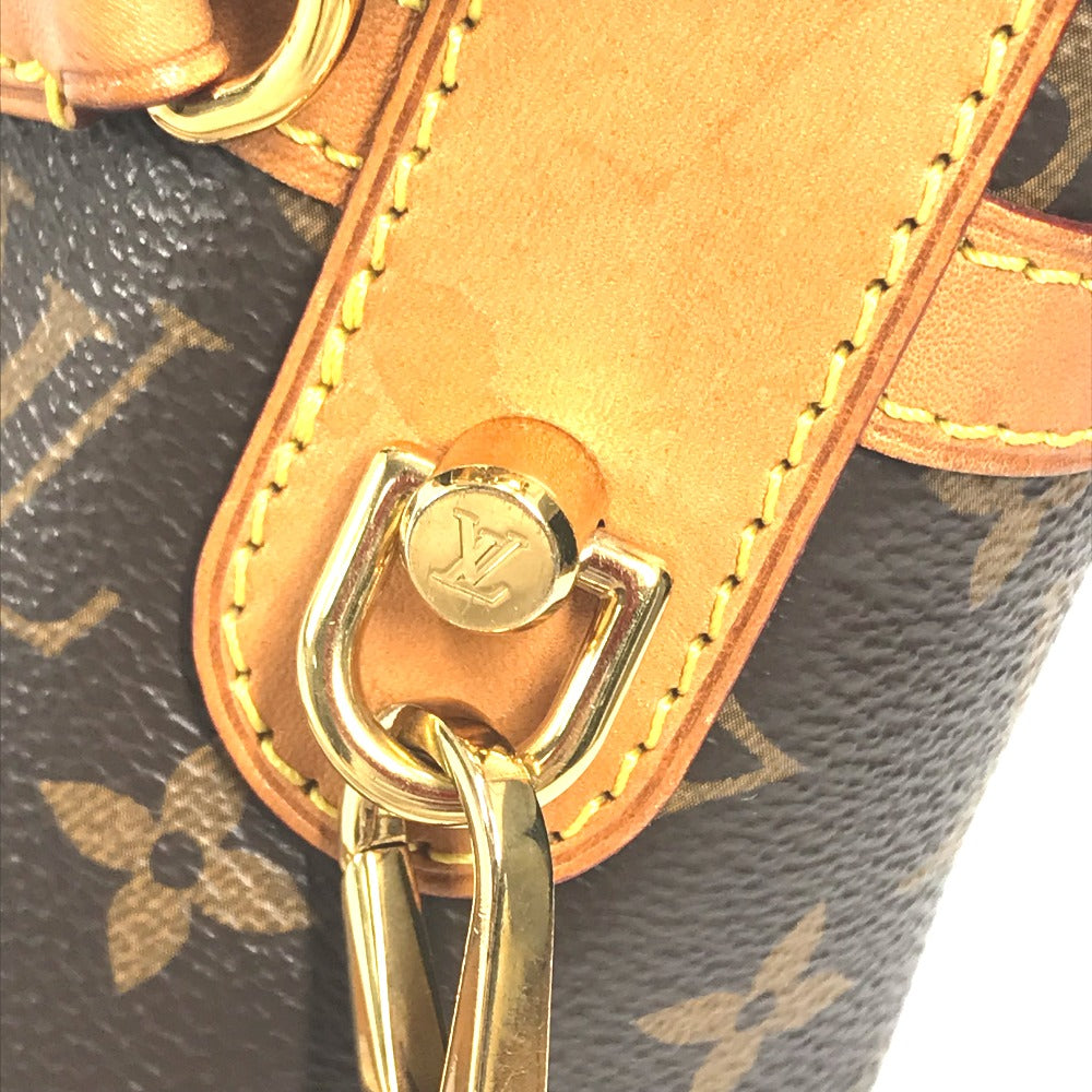 LOUIS VUITTON M43587 Monogram Duffel bag Bag 2WAY Bag Pochette Hand Bag Shoulder Bag MonogramCanvas Brown Used