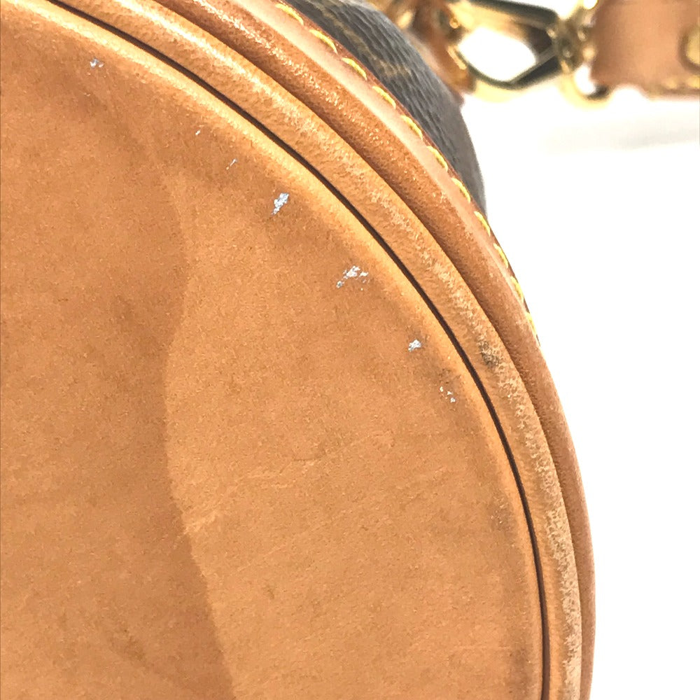 LOUIS VUITTON M43587 Monogram Duffel bag Bag 2WAY Bag Pochette Hand Bag Shoulder Bag MonogramCanvas Brown Used