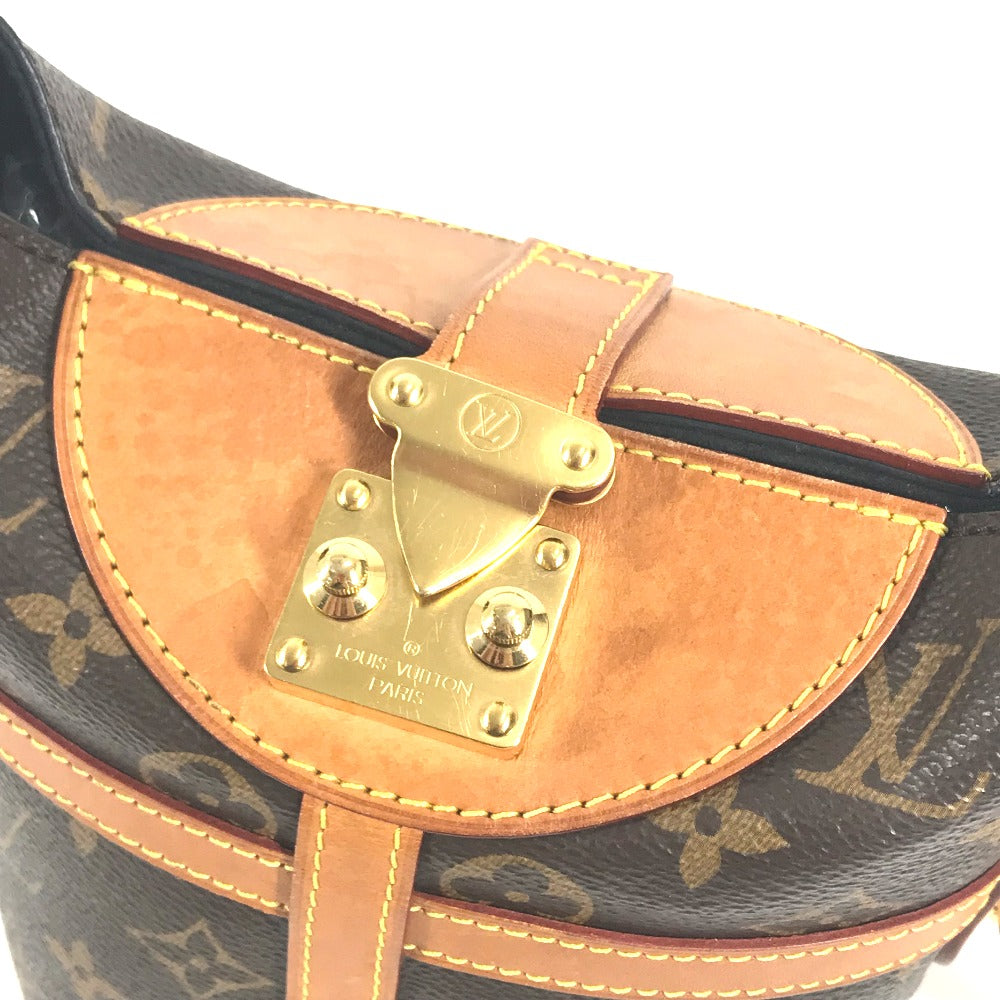 LOUIS VUITTON M43587 Monogram Duffel bag Bag 2WAY Bag Pochette Hand Bag Shoulder Bag MonogramCanvas Brown Used
