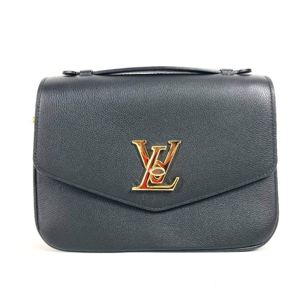 LOUIS VUITTON M22735 Oxford Bags Crossbody 3WAY Bag Chain Hand Bag Shoulder Bag Leather Noir Black Used