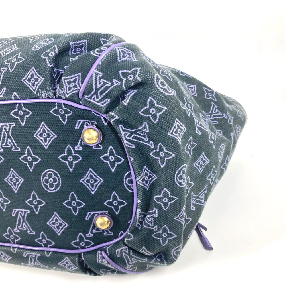 LOUIS VUITTON M95987 Monogram beach line Cabas Ipanema GM Shoulder Tote Bag with Pouch Shoulder Bag Leather/Canvas purple Used