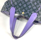 LOUIS VUITTON M95987 Monogram beach line Cabas Ipanema GM Shoulder Tote Bag with Pouch Shoulder Bag Leather/Canvas purple Used