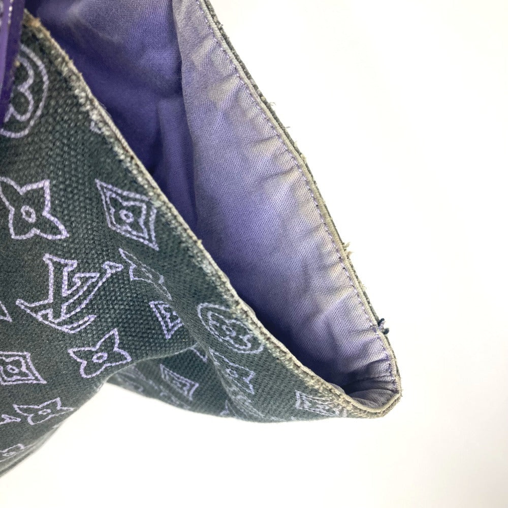 LOUIS VUITTON M95987 Monogram beach line Cabas Ipanema GM Shoulder Tote Bag with Pouch Shoulder Bag Leather/Canvas purple Used
