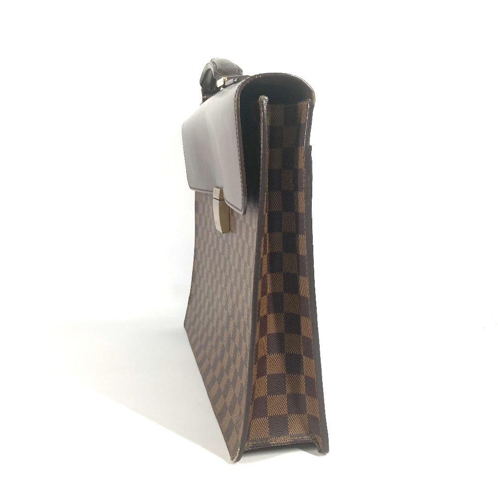 LOUIS VUITTON N53315 Damier Altona PM Bags Document Bags Briefcases Business bag Damier Canvas Ebene Brown Used