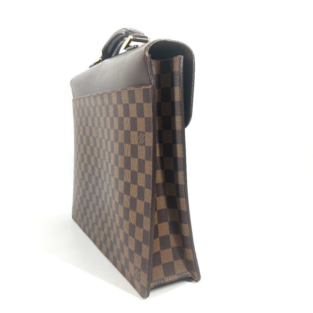LOUIS VUITTON N53315 Damier Altona PM Bags Document Bags Briefcases Business bag Damier Canvas Ebene Brown Used