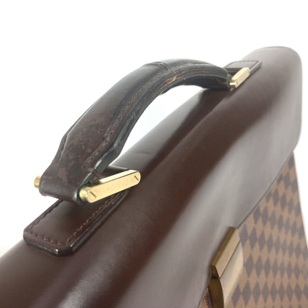 LOUIS VUITTON N53315 Damier Altona PM Bags Document Bags Briefcases Business bag Damier Canvas Ebene Brown Used