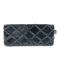 CHANEL ヴィンテージ キルティング マトラッセ カバン 肩掛け ボックス ハンドバッグ ショルダーバッグ パテントレザー レディース ブラック