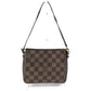 LOUIS VUITTON N51982 ダミエ トゥルース メイクアップ アクセサリーポーチ カバン 肩掛け ハンドバッグ ショルダーバッグ ダミエキャンバス レディース エベヌ ブラウン