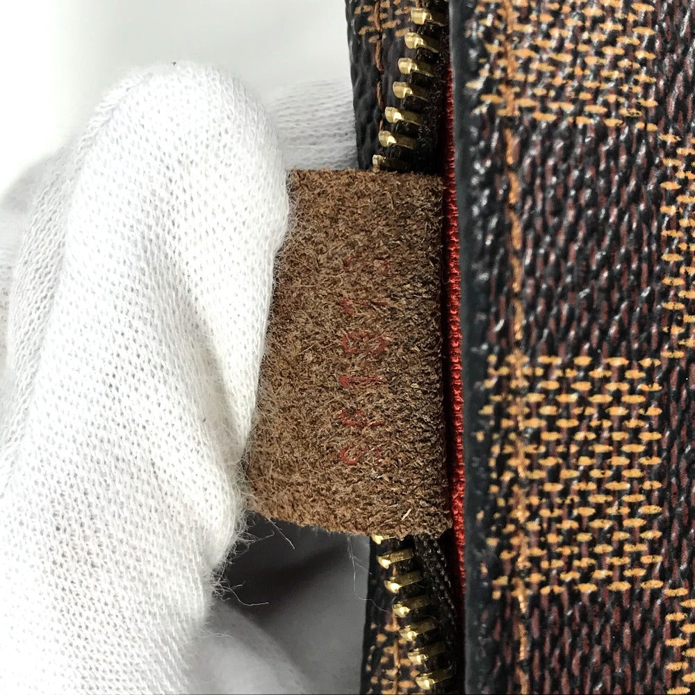 LOUIS VUITTON N51982 ダミエ トゥルース メイクアップ アクセサリーポーチ カバン 肩掛け ハンドバッグ ショルダーバッグ ダミエキャンバス レディース エベヌ ブラウン