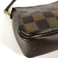 LOUIS VUITTON N51982 ダミエ トゥルース メイクアップ アクセサリーポーチ カバン 肩掛け ハンドバッグ ショルダーバッグ ダミエキャンバス レディース エベヌ ブラウン