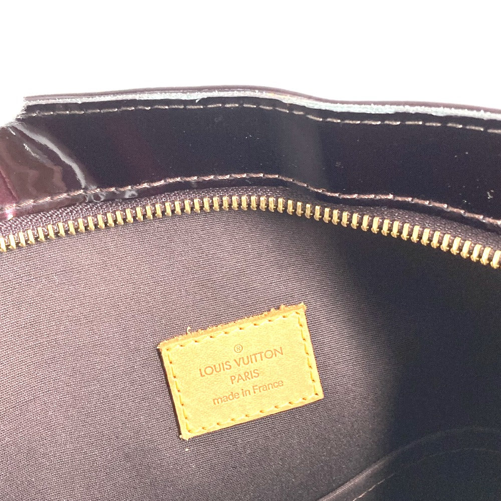 LOUIS VUITTON M91994 モノグラムヴェルニ ブレントウッド カバン トートバッグ 肩掛け 不鮮明 ショルダーバッグ モノグラムヴェルニキャンバス レディース アマラント パープル