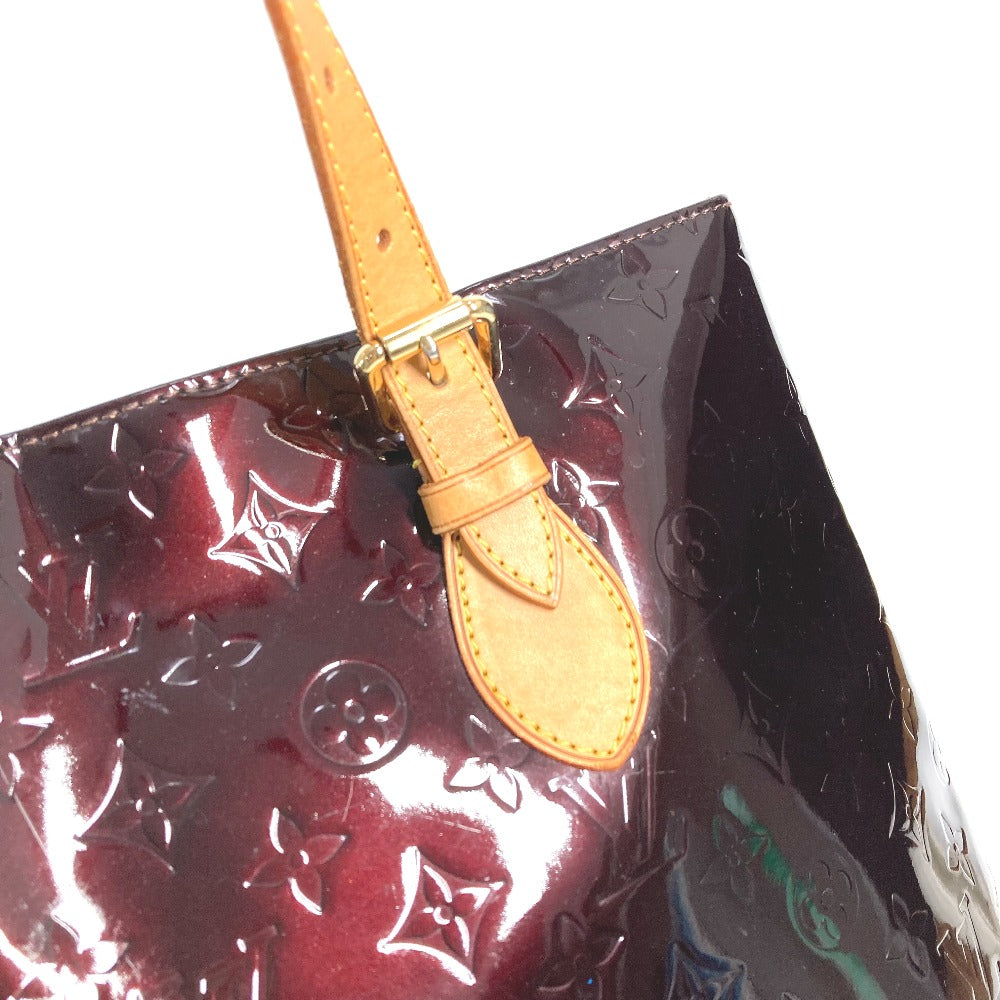LOUIS VUITTON M91994 モノグラムヴェルニ ブレントウッド カバン トートバッグ 肩掛け 不鮮明 ショルダーバッグ モノグラムヴェルニキャンバス レディース アマラント パープル