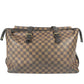 LOUIS VUITTON N51119 ダミエ チェルシー カバン トートバッグ ショルダーバッグ ダミエキャンバス ユニセックス エベヌ ブラウン