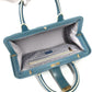 LOUIS VUITTON M91807 Suhali Angenieux PM Tote Bag with Studs, Suhali Leather, Women's, Blue