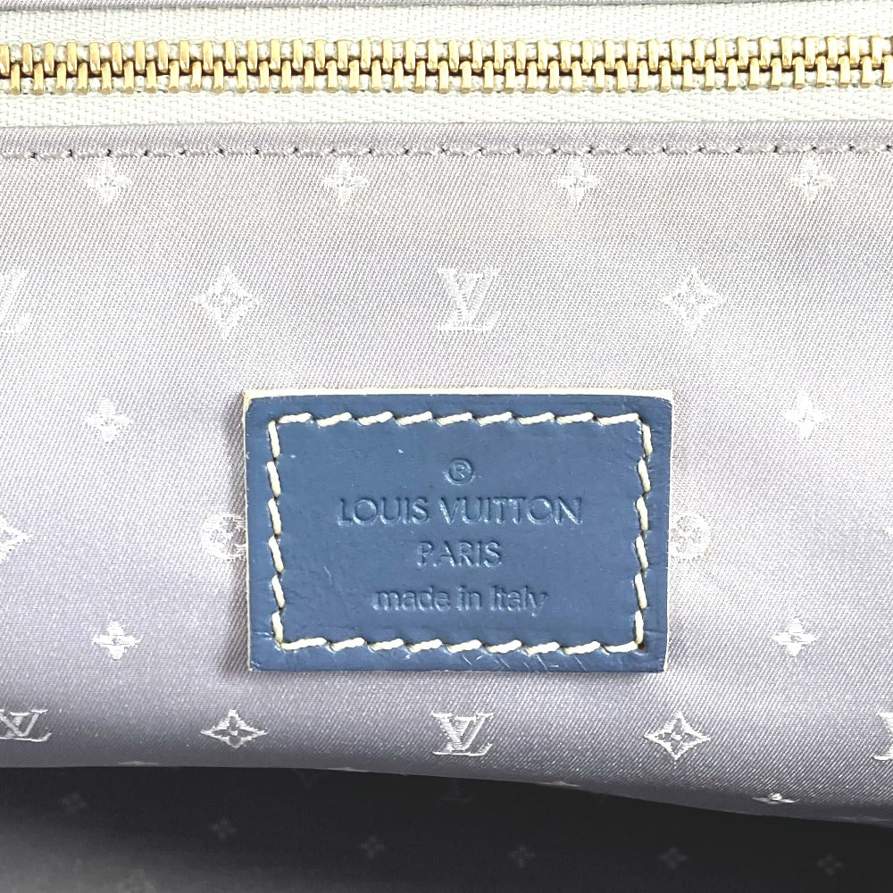 LOUIS VUITTON M91807 Suhali Angenieux PM Tote Bag with Studs, Suhali Leather, Women's, Blue