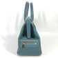 LOUIS VUITTON M91807 Suhali Angenieux PM Tote Bag with Studs, Suhali Leather, Women's, Blue