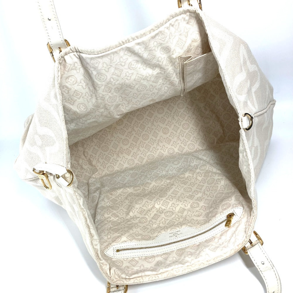 LOUIS VUITTON M95675 クルーズライン タイシエンヌGM カバン ショルダーバッグ 肩掛け ルーズライン トートバッグ レザー/キャンバス レディース サーブル ベージュ系