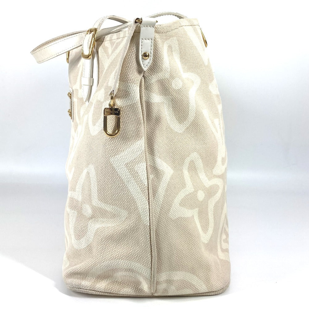 LOUIS VUITTON M95675 クルーズライン タイシエンヌGM カバン ショルダーバッグ 肩掛け ルーズライン トートバッグ レザー/キャンバス レディース サーブル ベージュ系